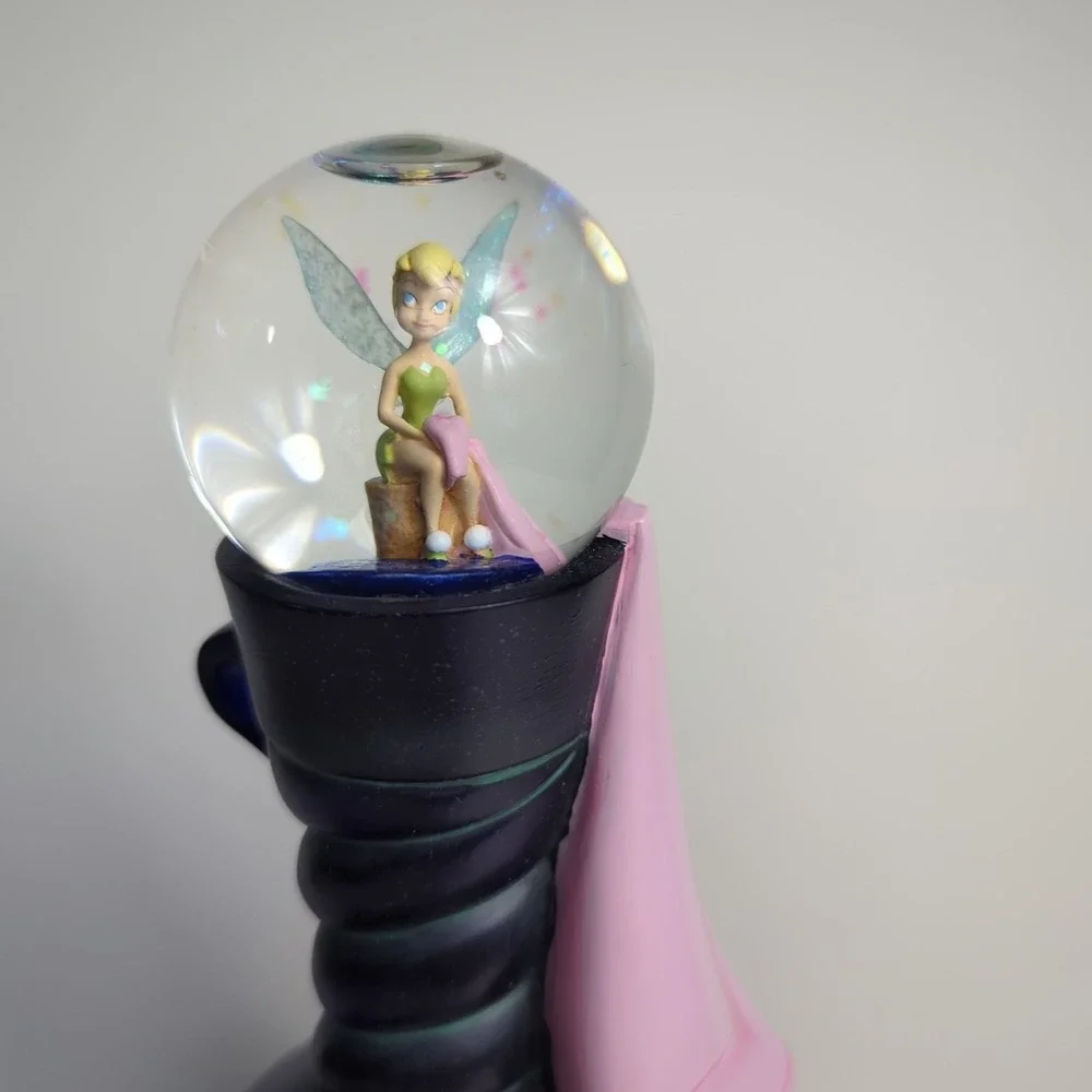 Disney Tinker Bell Musical Lights Snow Globe ‎ Trinket Box You Can Fly